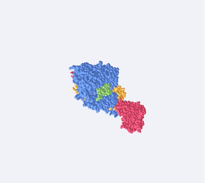 Anticuerpo (molécula real) en 3D