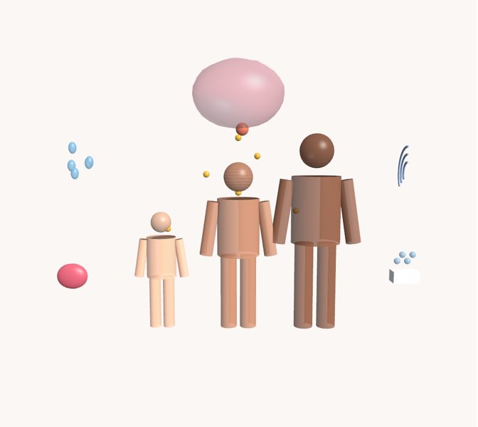 Pubertad: cambios del cuerpo en 3D